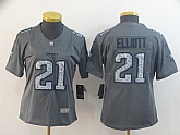 Women Nike Cowboys 21 Ezekiel Elliott Gray Camo Vapor Untouchable Limited Jersey,baseball caps,new era cap wholesale,wholesale hats